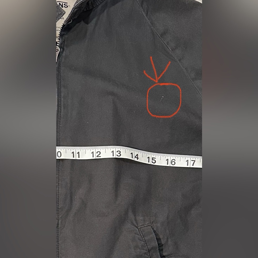 Vans Button Up Collard Jacket (Euc) - image 4